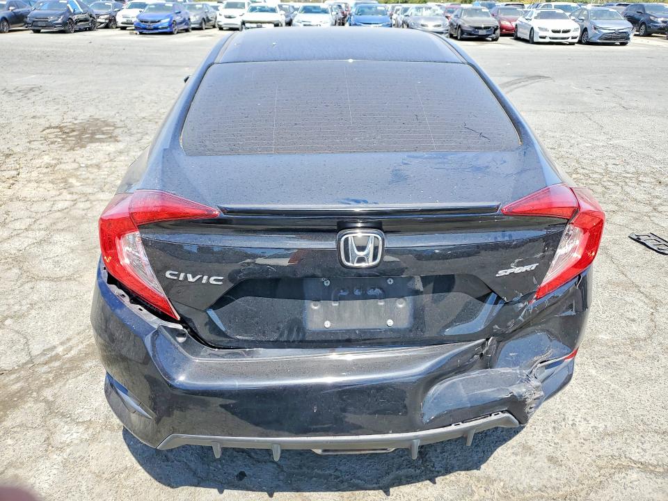Photo 6 from auction – 2020 HONDA CIVIC with VIN 19XFC2F83LE210422