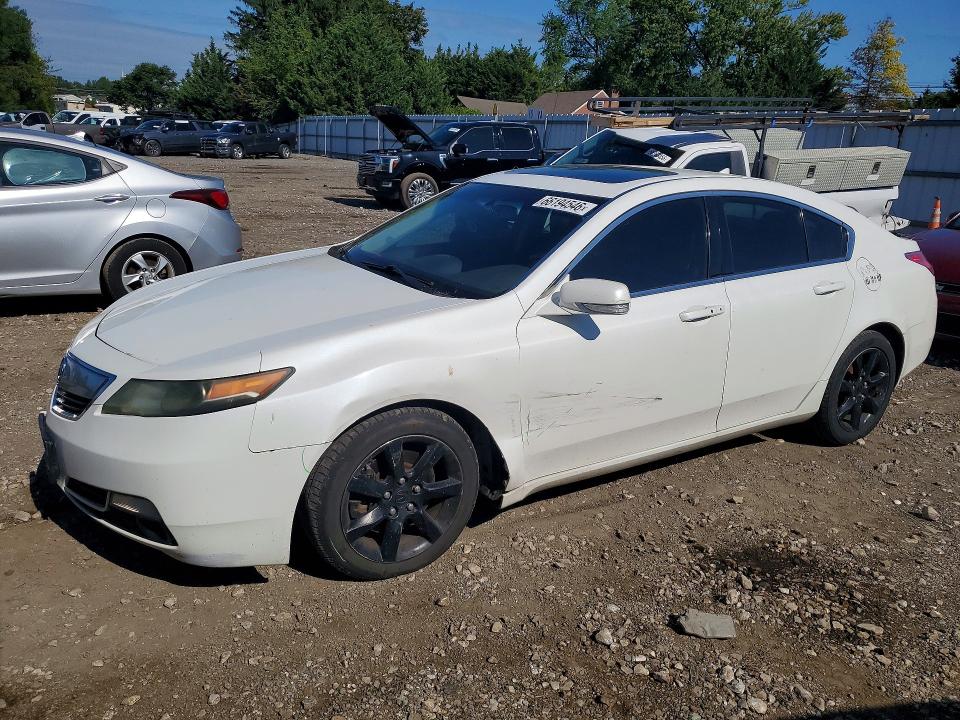 ACURA TL 2012 with VIN 19UUA8F53CA010635 - Photo from auction