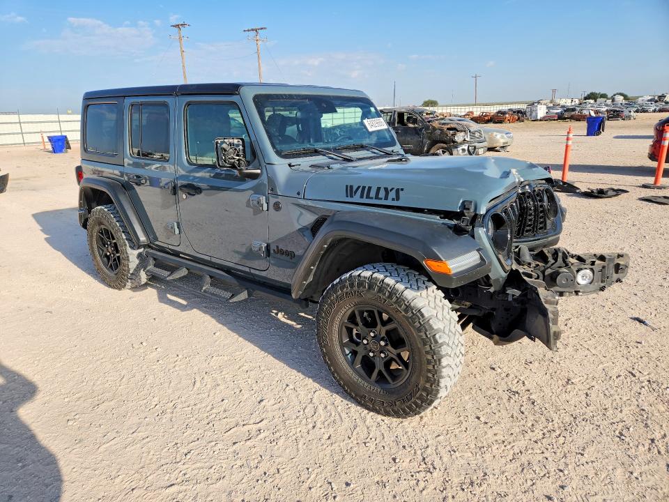 Снимка 4 от търг – 2024 JEEP WRANGLER с VIN 1C4PJXDG4RW346686