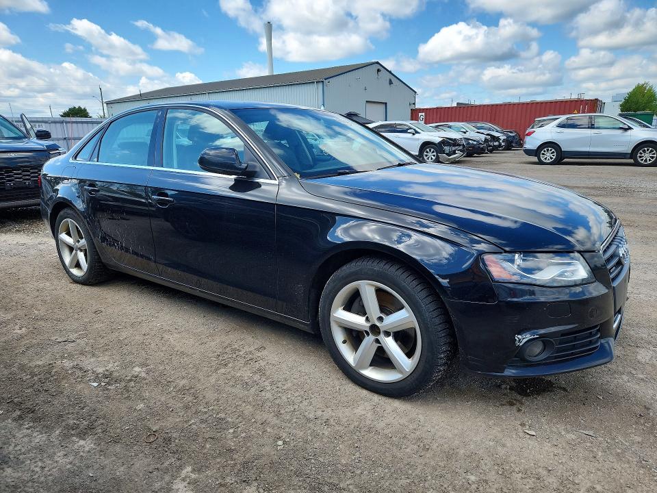 Photo 4 from auction – 2010 AUDI A4 with VIN WAUFFCFL3AN038741