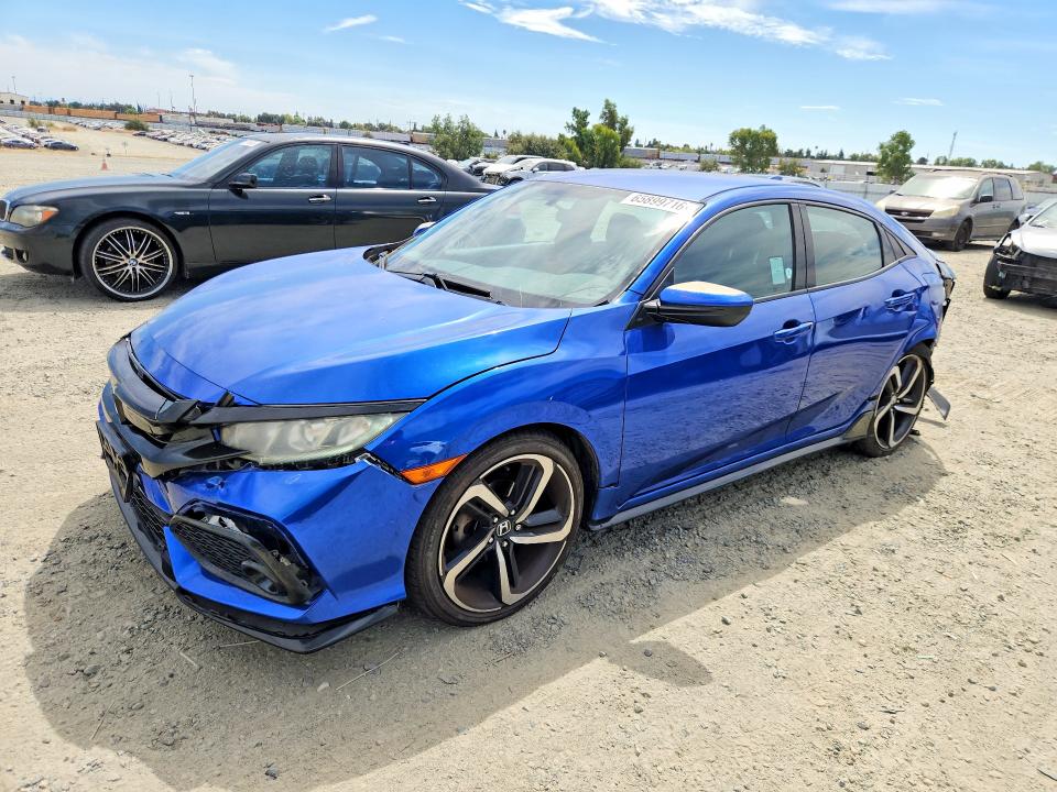 Photo 1 from auction – 2017 HONDA CIVIC with VIN SHHFK7H43HU411019