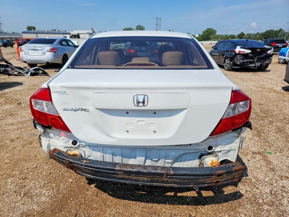 Photo 6 from auction – 2012 HONDA CIVIC with VIN 19XFB2F94CE040745