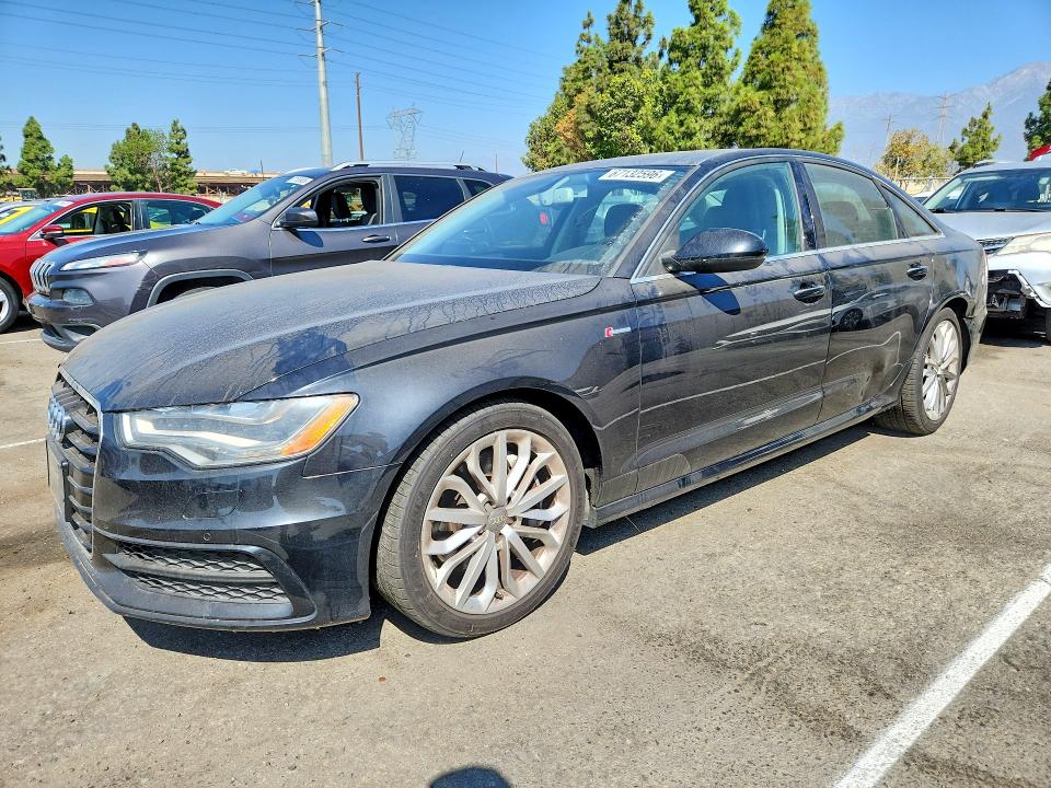 AUDI A6 2012 with VIN WAUBGAFC4CN007386 - Photo from auction