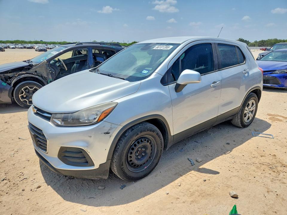 Photo 1 from auction – 2018 CHEVROLET TRAX with VIN 3GNCJKSBXJL329613