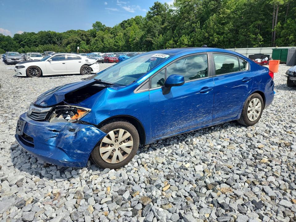 HONDA CIVIC 2012 with VIN 19XFB2F55CE330814 - Photo from auction