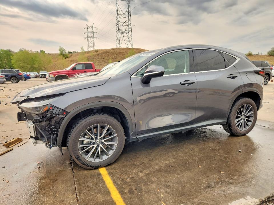 LEXUS NX 2022 with VIN 2T2GKCEZXNC004597 - Photo from auction