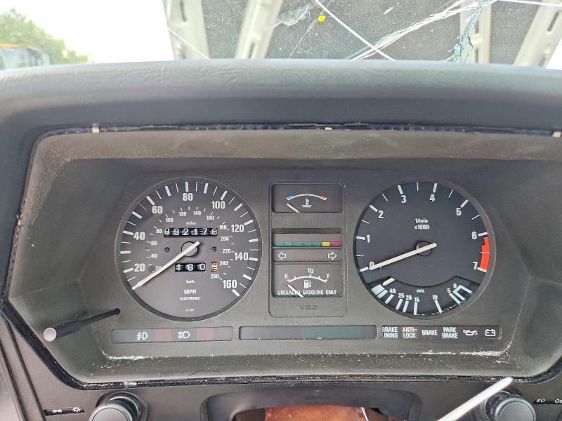 Photo 9 from auction – 1989 BMW 635 with VIN WBAEC8410K3268642