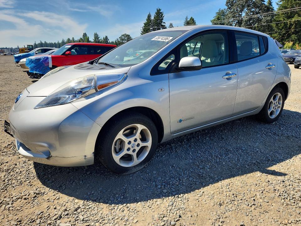 NISSAN LEAF 2011 with VIN JN1AZ0CP4BT000834 - Photo from auction