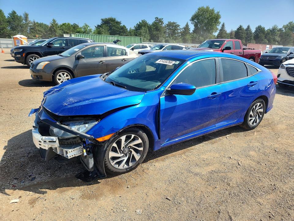 HONDA CIVIC 2016 with VIN 19XFC2F74GE072659 - Photo from auction