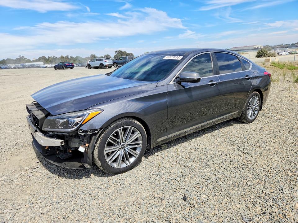 GENESIS G80 2018 with VIN KMHGN4JEXJU216803 - Photo from auction