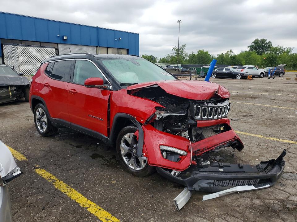 Photo 4 from auction – 2021 JEEP COMPASS with VIN 3C4NJDCB0MT541338