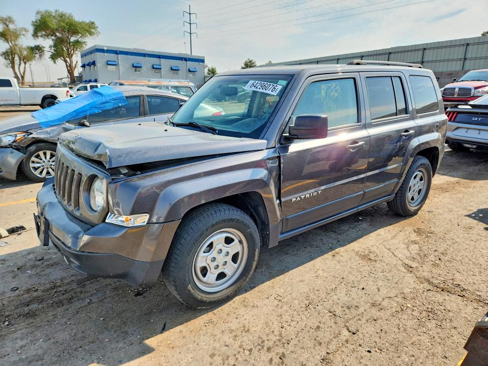 JEEP PATRIOT 2016 with VIN 1C4NJPBB5GD801164 - Photo from auction