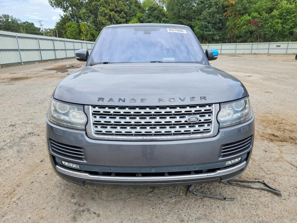 Photo 5 from auction – 2016 LAND ROVER RANGE ROVER with VIN SALGS2KF5GA290433