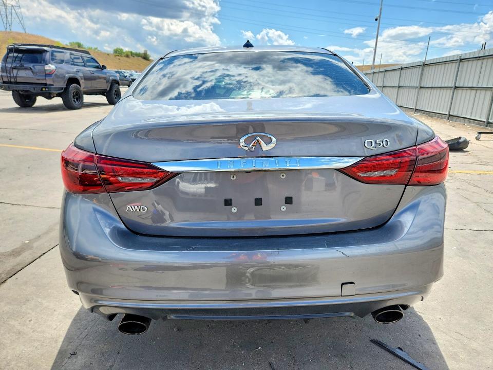 Photo 6 from auction – 2018 INFINITI Q50 with VIN JN1EV7AR4JM435632