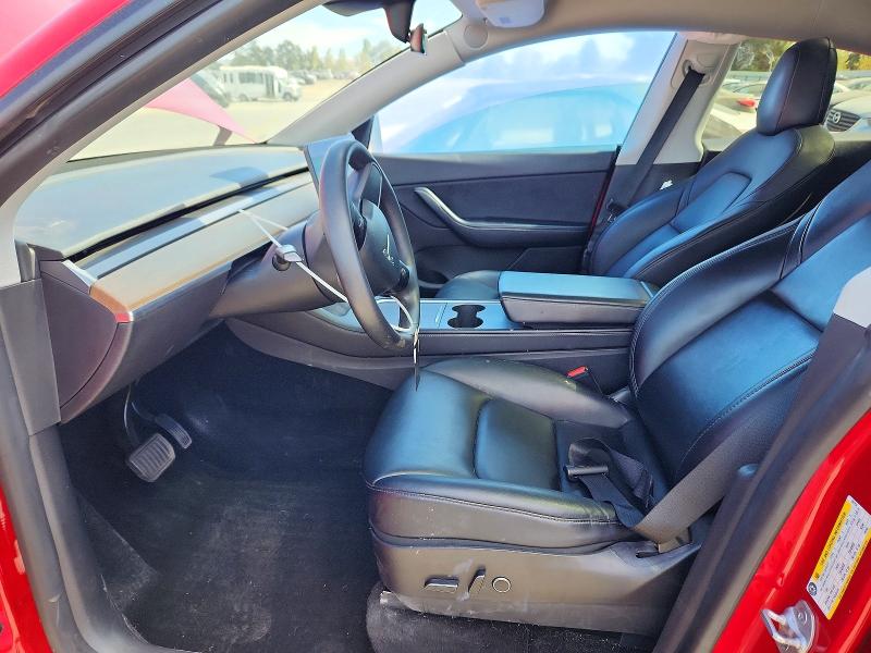 Photo 7 from auction – 2021 TESLA MODEL Y with VIN 5YJYGDEEXMF206704