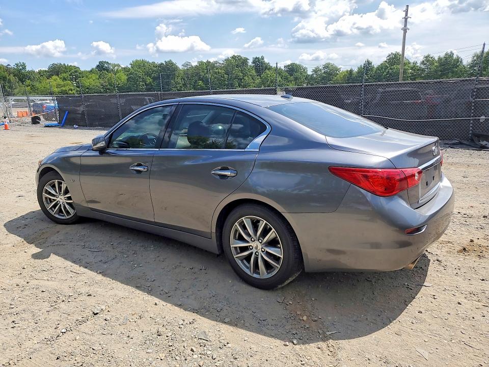 Photo 2 from auction – 2014 INFINITI Q50 with VIN JN1BV7AP8EM677654