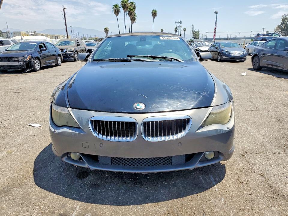 Photo 5 from auction – 2005 BMW 645 with VIN WBAEK73465B323811