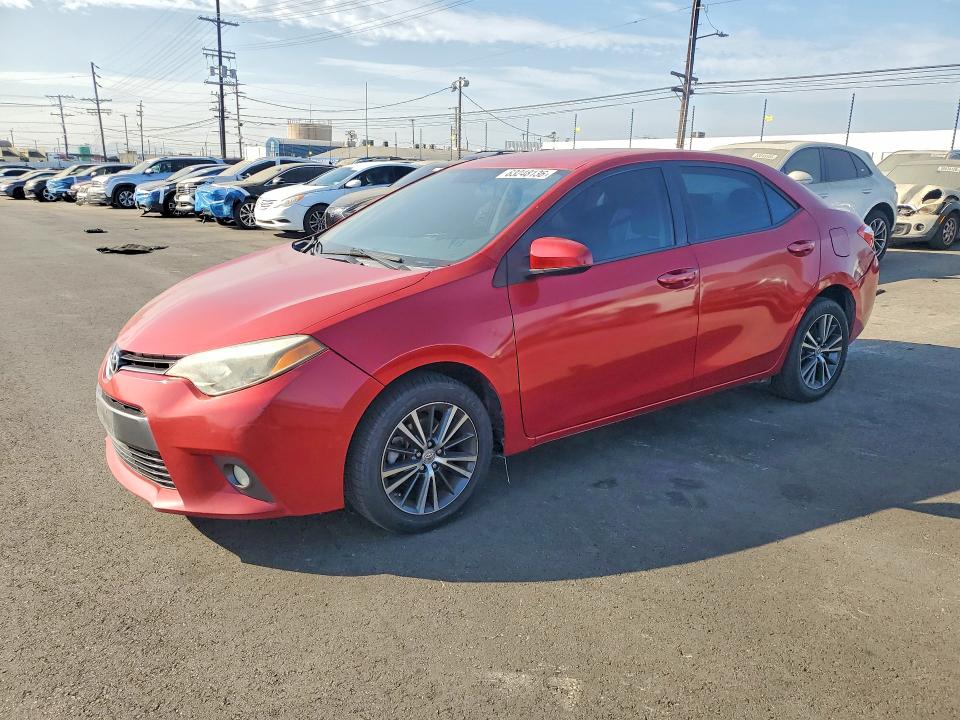 TOYOTA COROLLA 2016 with VIN 5YFBURHE5GP533608 - Photo from auction