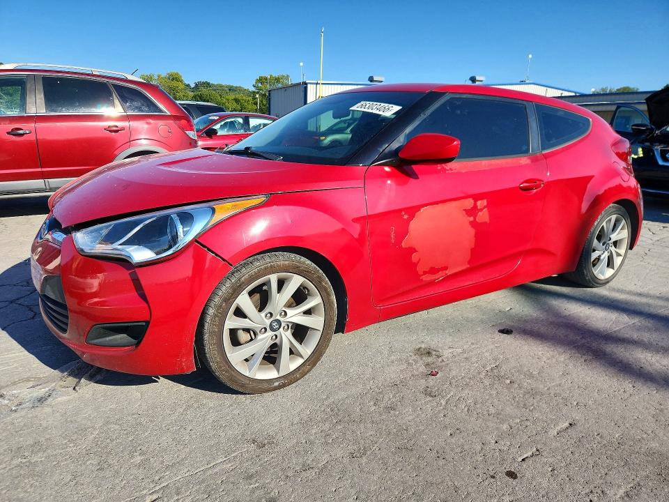 HYUNDAI VELOSTER 2016 مع رقم تعريف المركبة KMHTC6AD4GU260103 - صورة من المزاد