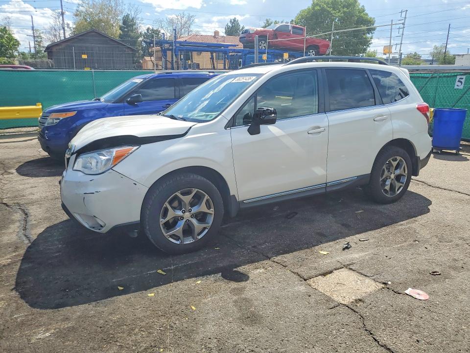 SUBARU FORESTER 2015 with VIN JF2SJAWCXFH468231 - Photo from auction