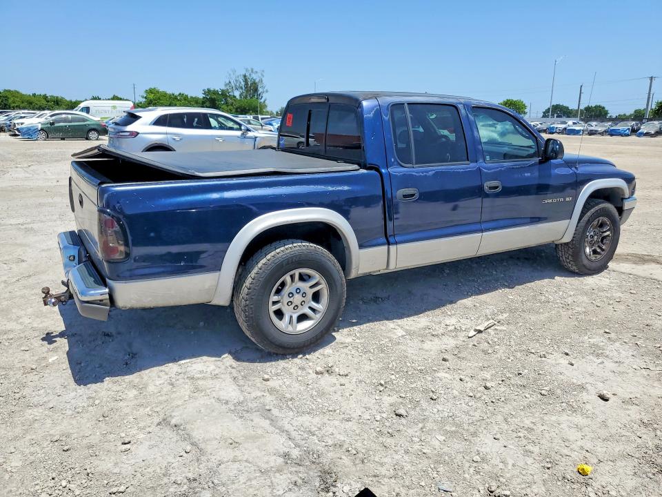 Photo 3 from auction – 2002 DODGE DAKOTA with VIN 1B7HL48N12S551014