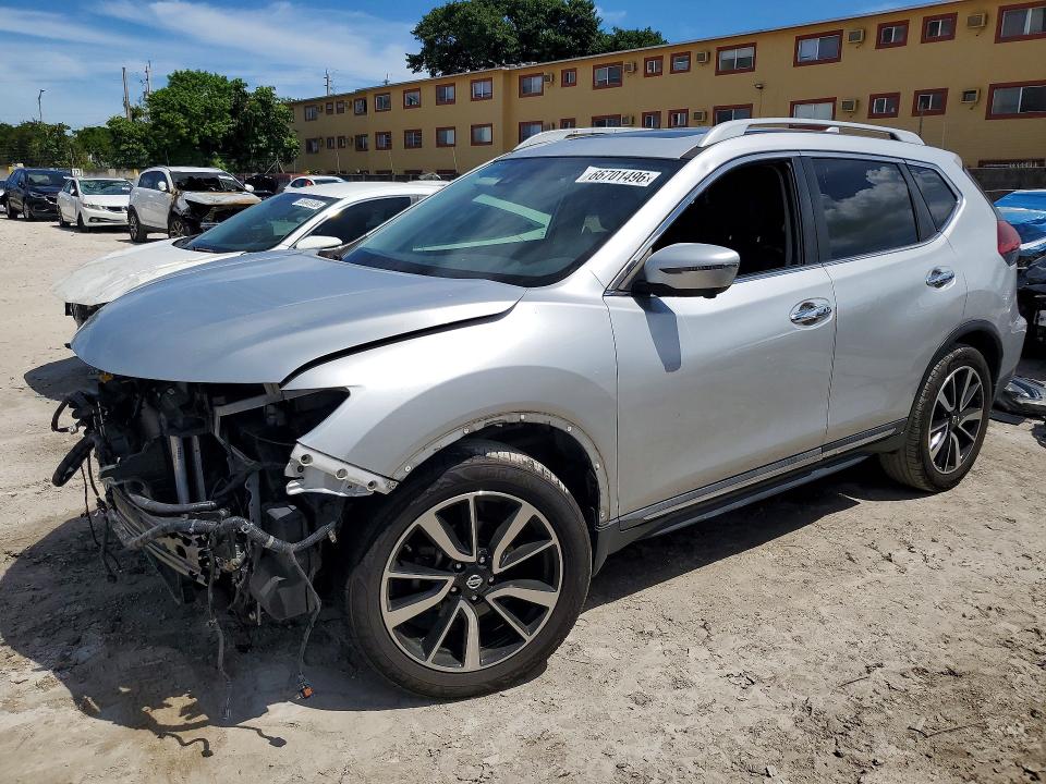 Photo 1 from auction – 2019 NISSAN ROGUE with VIN 5N1AT2MT9KC768391