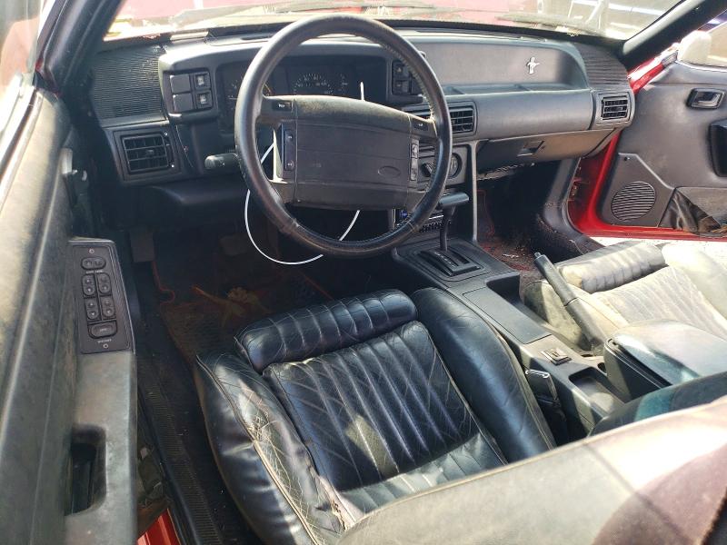 Photo 8 from auction – 1991 FORD MUSTANG with VIN 1FACP45E9MF152131
