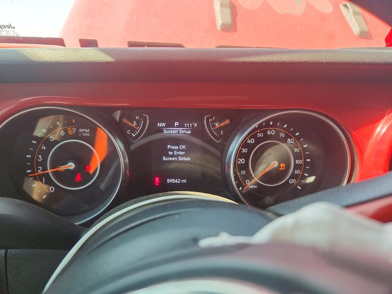 Photo 9 from auction – 2023 JEEP GLADIATOR with VIN 1C6HJTAG9PL558832