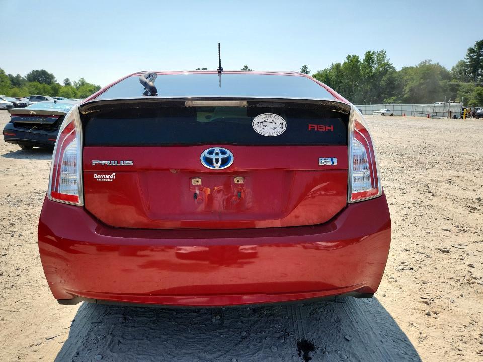 Photo 6 from auction – 2014 TOYOTA PRIUS with VIN JTDKN3DU8E1758114