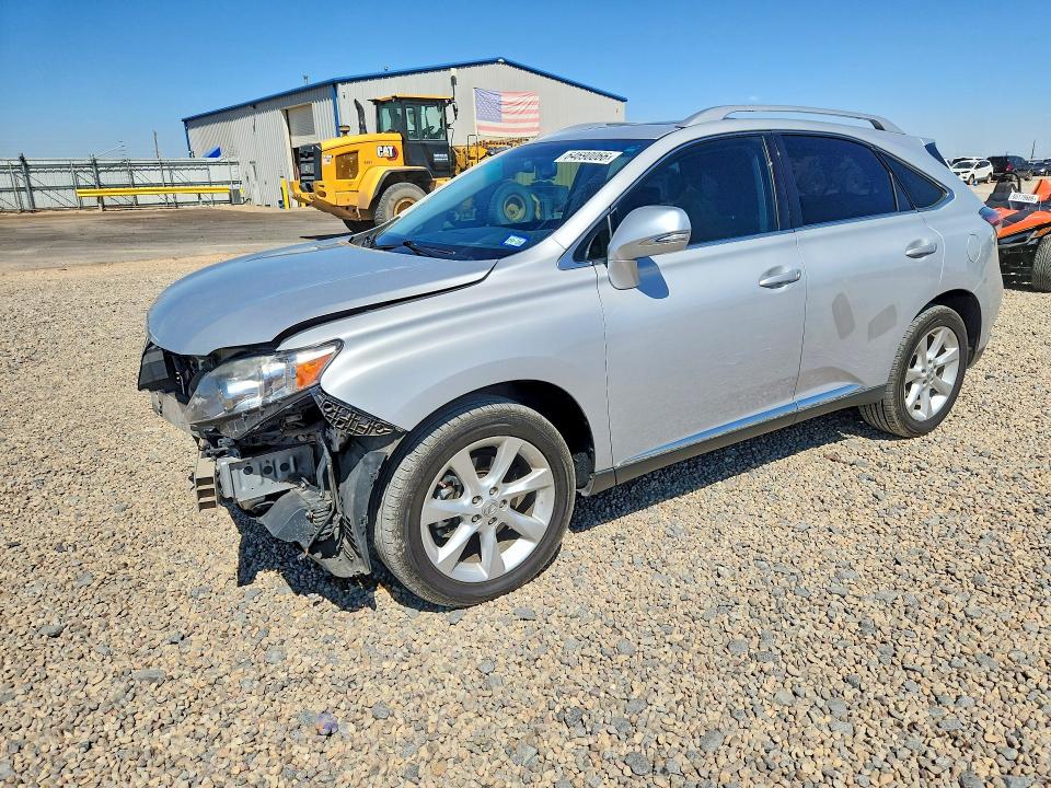 LEXUS RX 2010 with VIN 2T2BK1BA2AC055471 - Photo from auction
