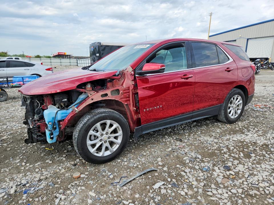 CHEVROLET EQUINOX 2018 with VIN 3GNAXJEV7JS555121 - Photo from auction