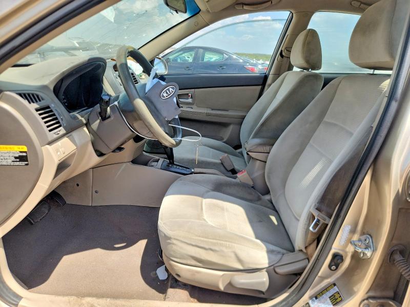 Foto 7 de la subasta – 2008 KIA SPECTRA con VIN KNAFE121785538018