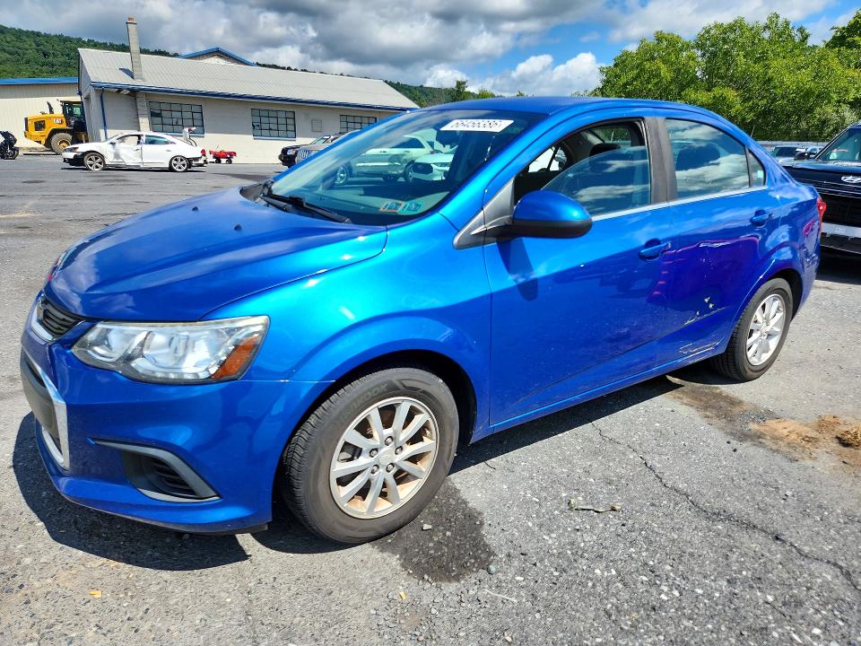 CHEVROLET SONIC 2017 with VIN 1G1JD5SH4H4113875 - Photo from auction