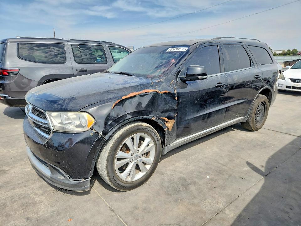 DODGE DURANGO 2012 with VIN 1C4SDHDT1CC217530 - Photo from auction
