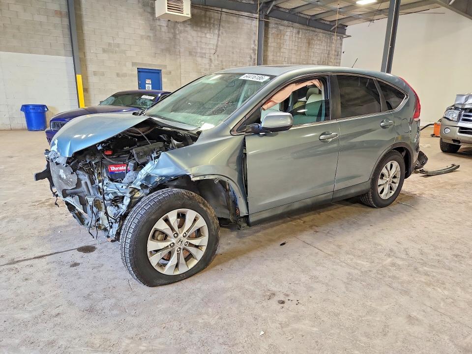 HONDA CR-V 2012 with VIN 5J6RM3H57CL010891 - Photo from auction