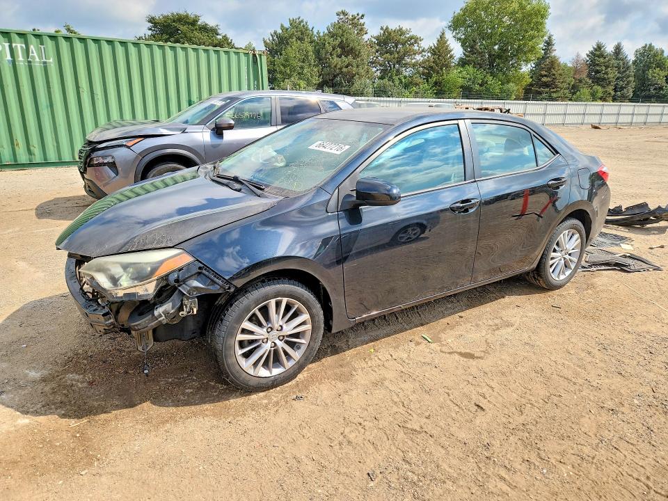 TOYOTA COROLLA 2014 with VIN 5YFBURHE0EP011580 - Photo from auction