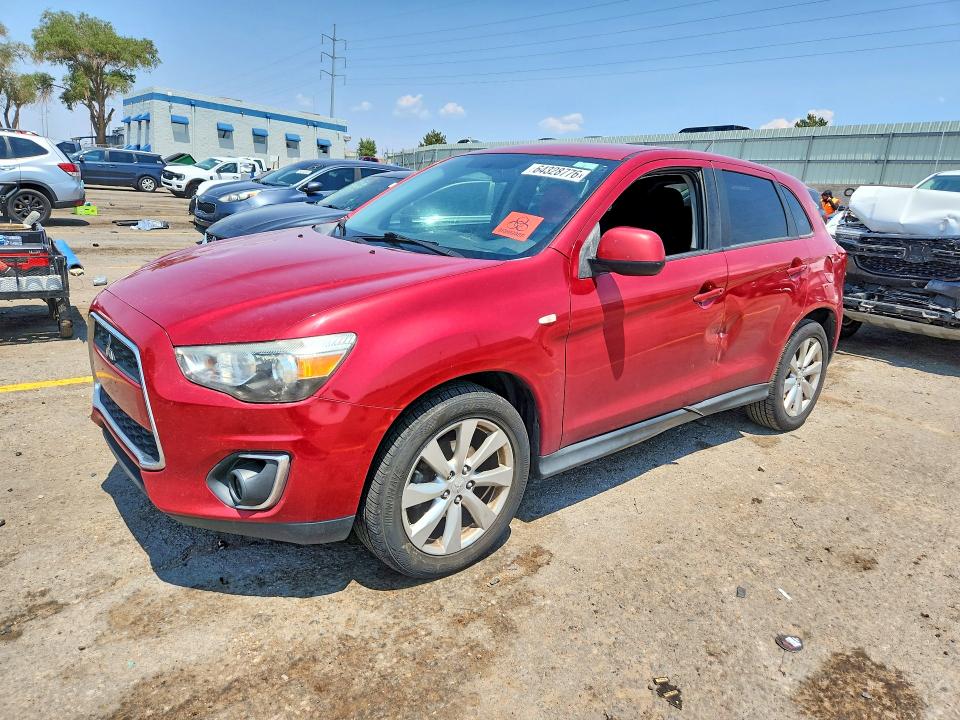 MITSUBISHI OUTLANDER SPORT 2015 with VIN 4A4AP3AU4FE034112 - Photo from auction