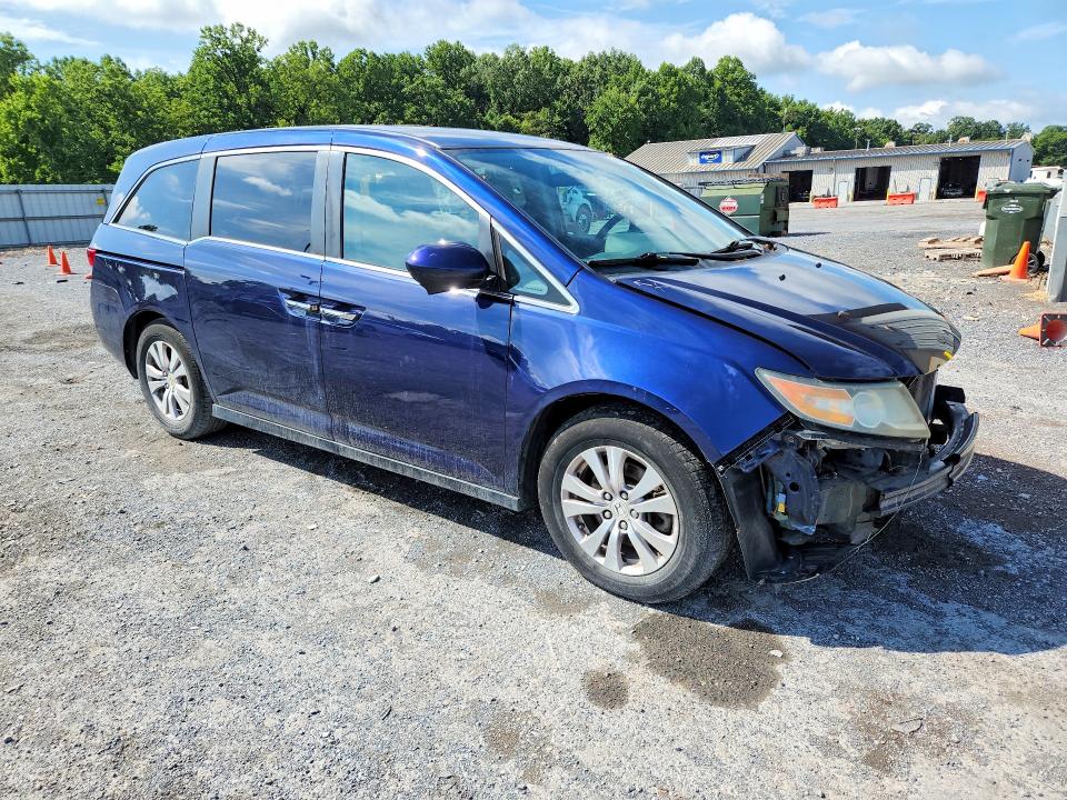 Photo 4 from auction – 2016 HONDA ODYSSEY with VIN 5FNRL5H34GB059431