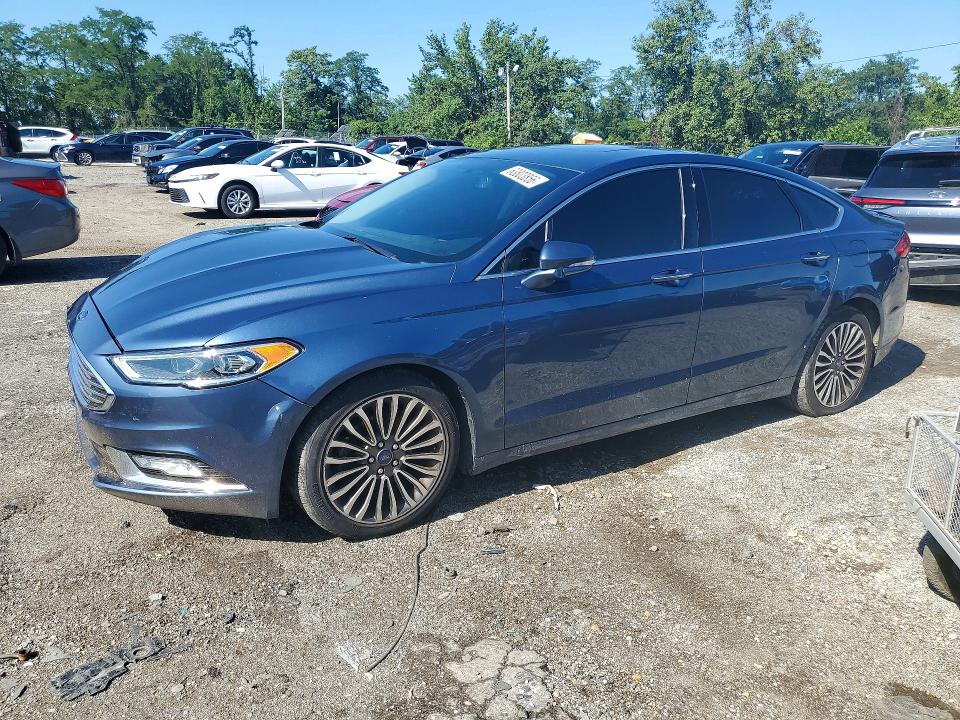 FORD FUSION 2018 with VIN 3FA6P0D96JR207224 - Photo from auction