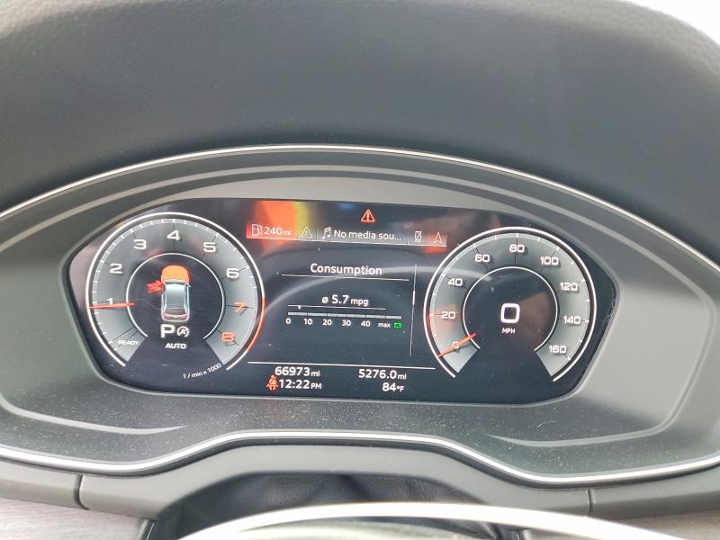 Photo 9 from auction – 2022 AUDI Q5 with VIN WA1EAAFY0N2113104