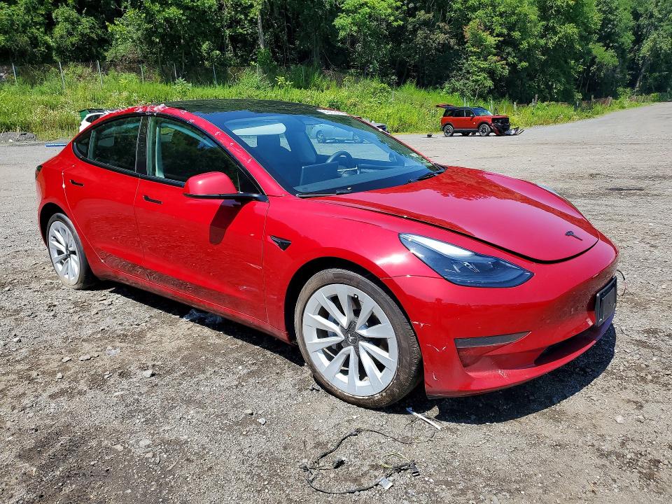 Photo 4 from auction – 2023 TESLA MODEL 3 with VIN 5YJ3E1EAXPF483935