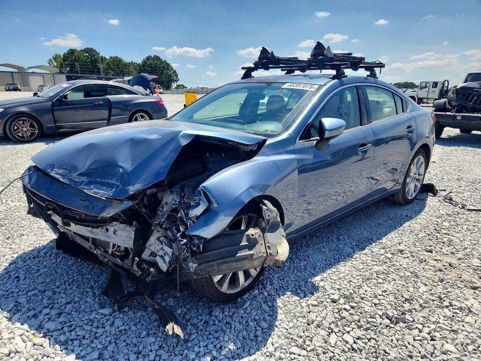 MAZDA 6 2016 with VIN JM1GJ1V57G1450934 - Photo from auction