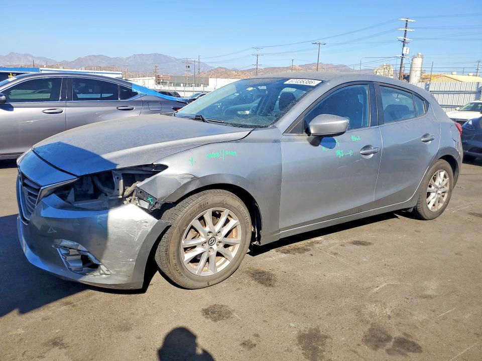 MAZDA 3 2014 with VIN JM1BM1L78E1100490 - Photo from auction