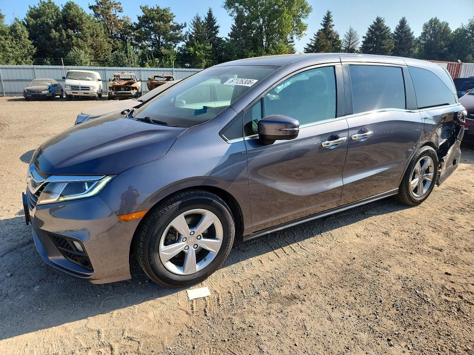 HONDA ODYSSEY 2019 with VIN 5FNRL6H56KB024471 - Photo from auction