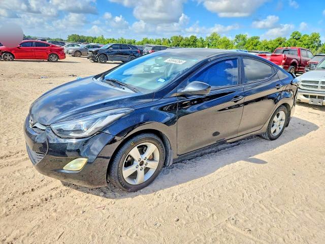 HYUNDAI ELANTRA 2012 with VIN KMHDH4AE6CU341245 - Photo from auction