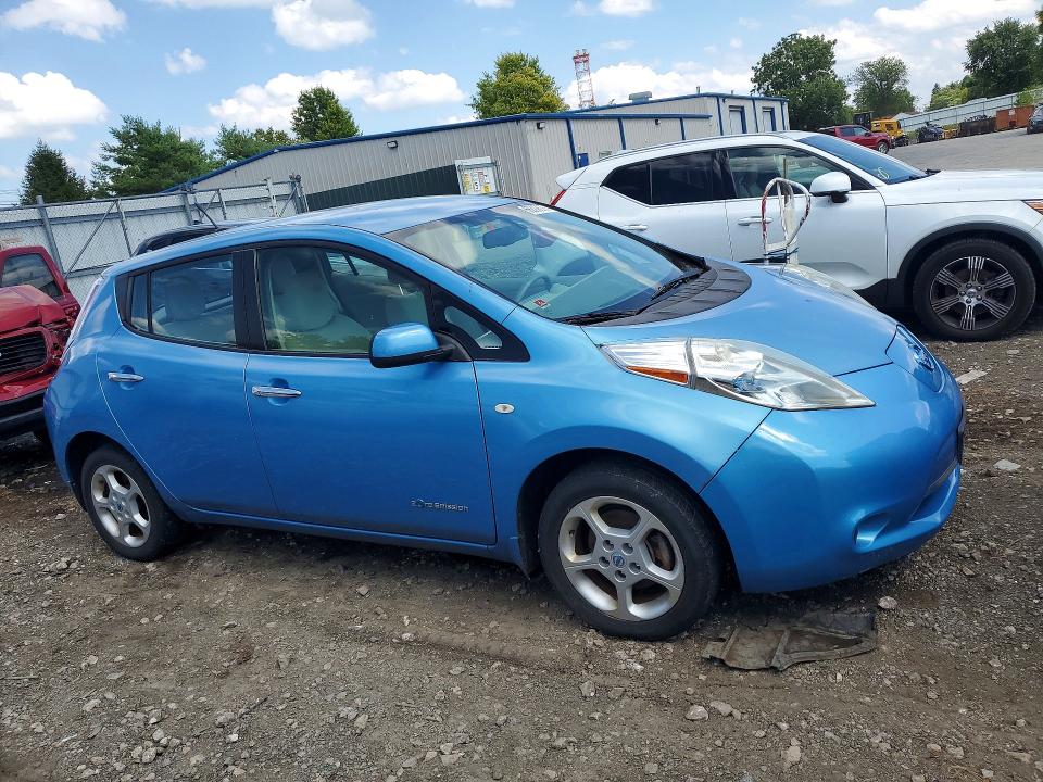 Photo 4 from auction – 2012 NISSAN LEAF with VIN JN1AZ0CP2CT023871