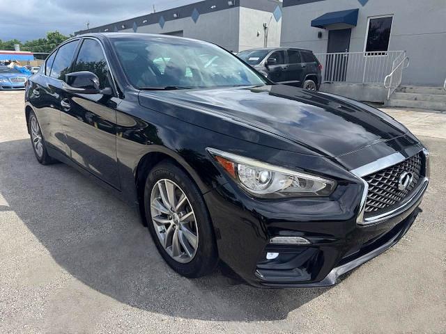 Photo 4 from auction – 2021 INFINITI Q50 with VIN JN1EV7AP1MM701174