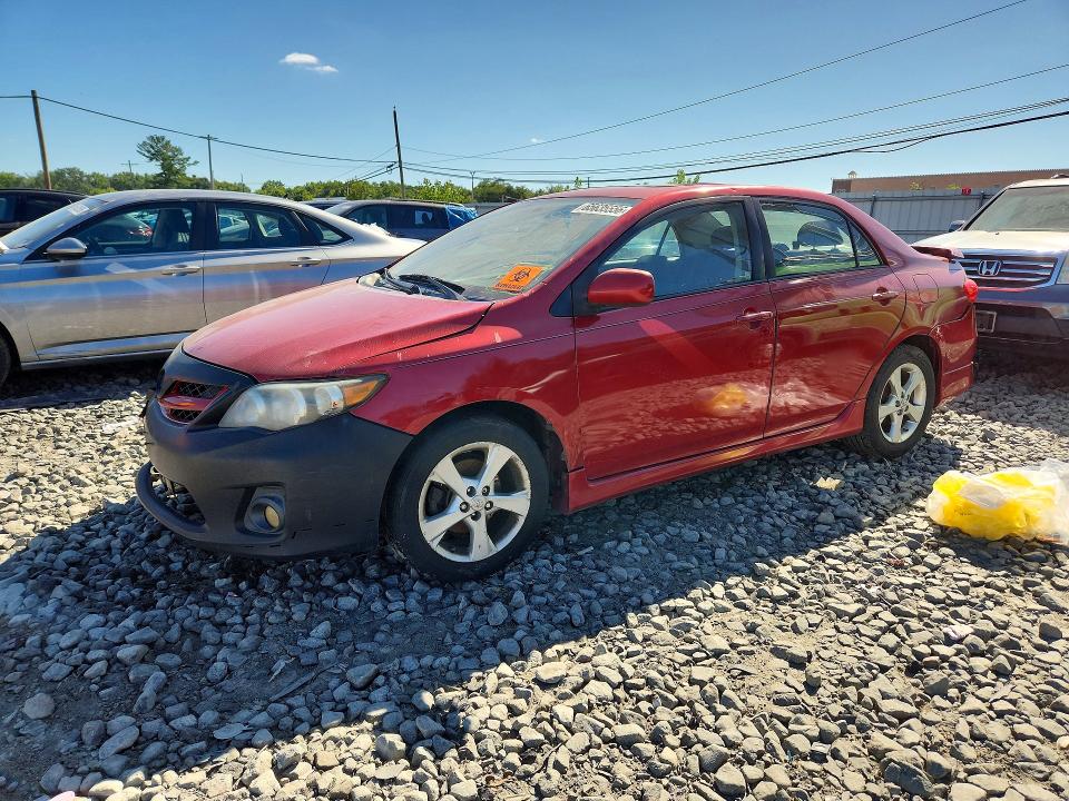 TOYOTA COROLLA 2011 with VIN 2T1BU4EE2BC745348 - Photo from auction