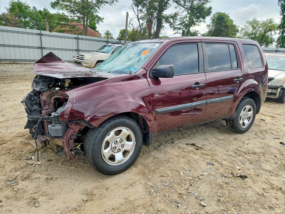 HONDA PILOT 2014 с VIN 5FNYF4H29EB044408 - Снимка от търг