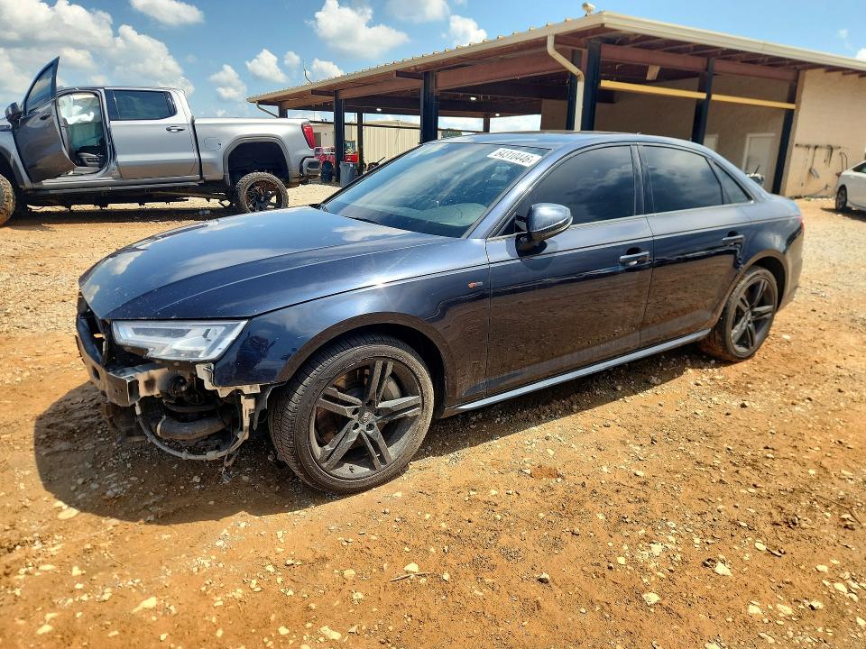 AUDI A4 2017 with VIN WAUENAF48HN071353 - Photo from auction